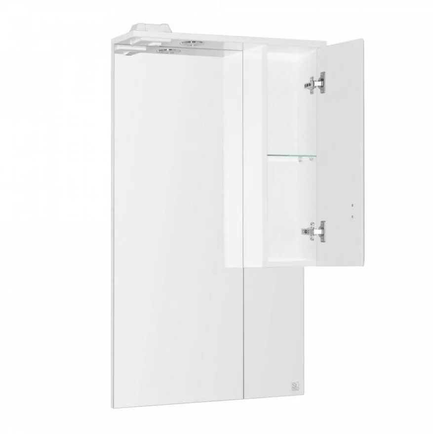 Зеркало-шкаф Style Line Лана 60 R С свет, белый