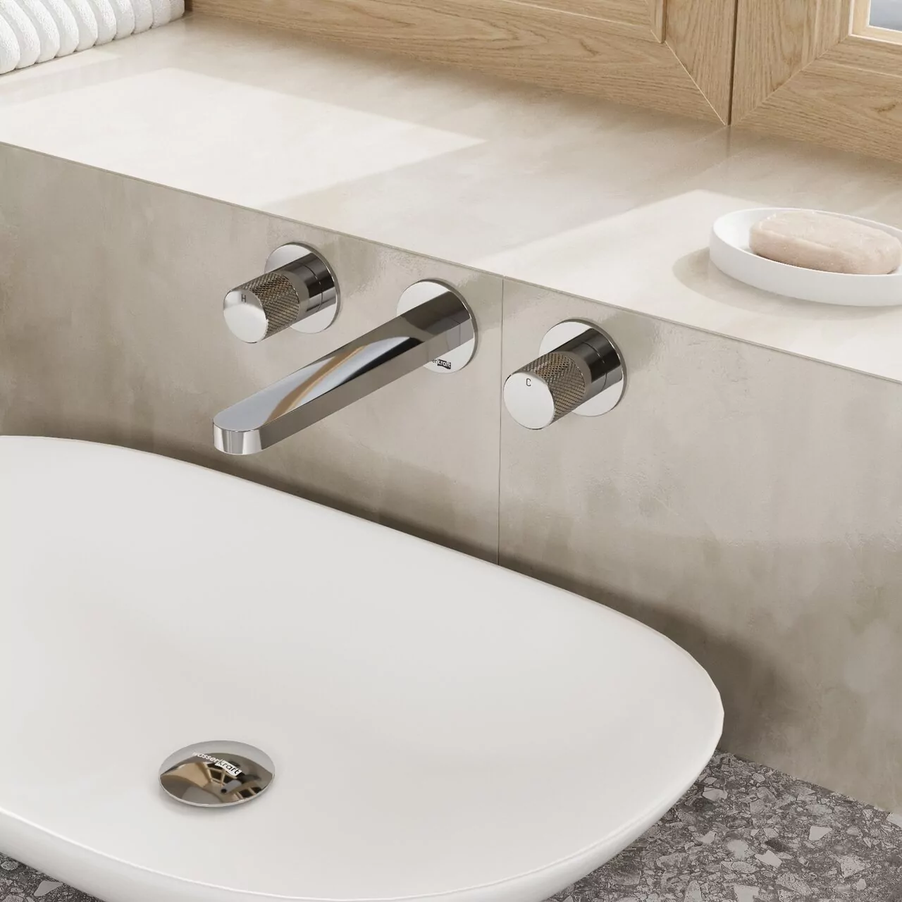 Смеситель для раковины WasserKraft Mosel 4645 хром