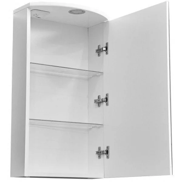 Зеркало-шкаф Stella Polar Альда 40 свет, белый