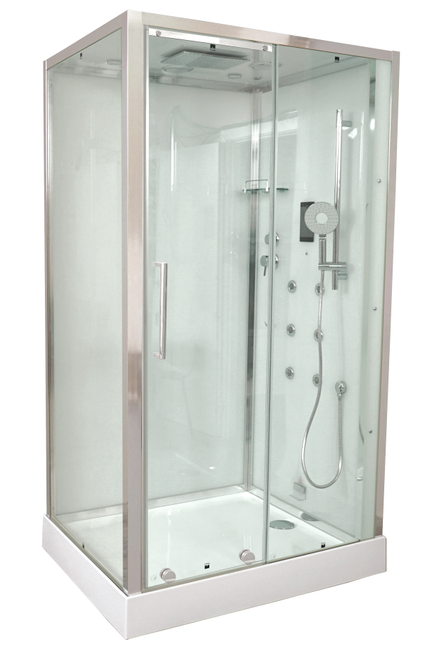 Душевая кабина Timo Premium PURO (90*120*220), стульчик прозрачный
