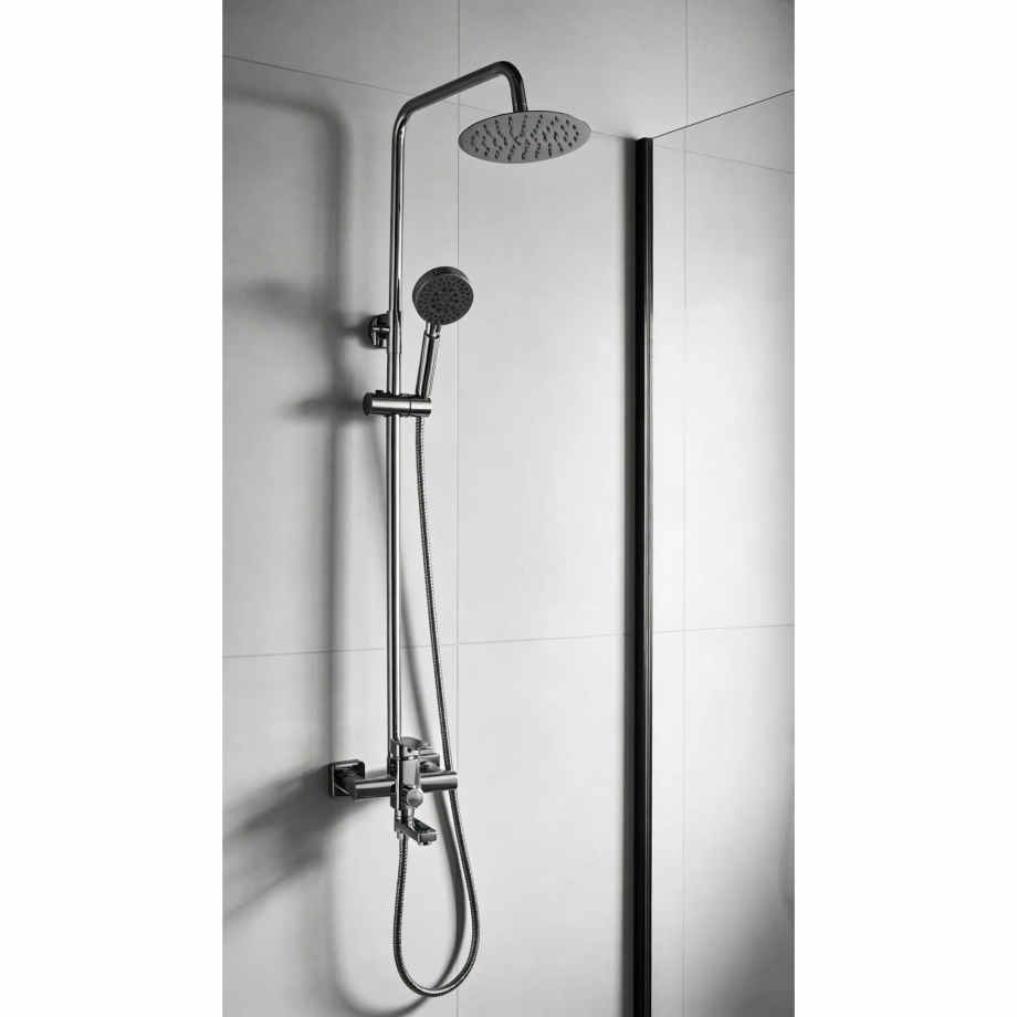 Душевая стойка Ceruttispa ORAZIO RSMB из латуни, цвет хром