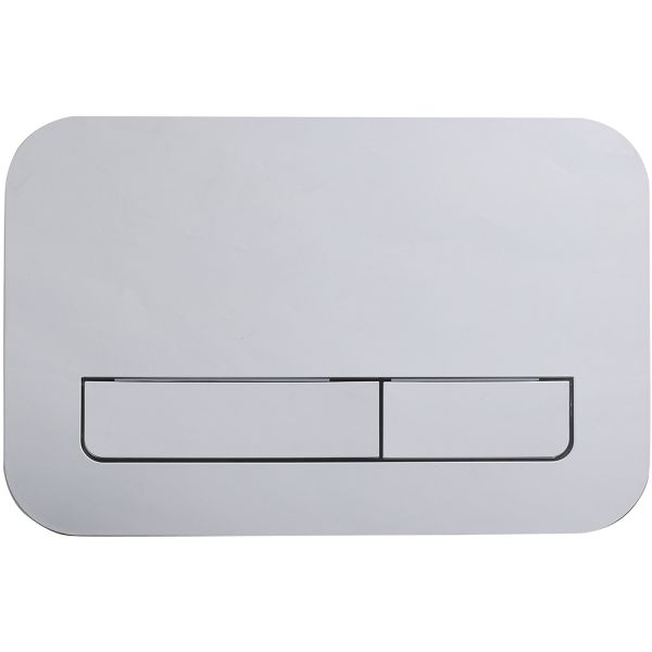 Кнопка смыва Veconi FLUSH V12, FLV12-CM, 240х162х7, пластик, хром матовый