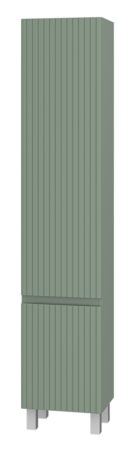 Пенал Brevita Victory 35 напольный/подвесной, L, зеленый