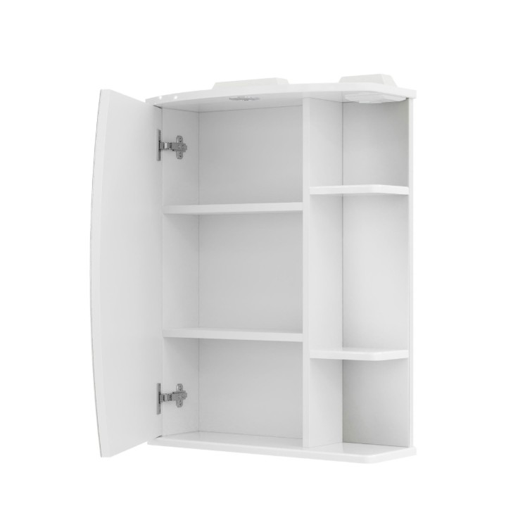 Зеркало-шкаф Onika Луна 55.01 L свет, белый