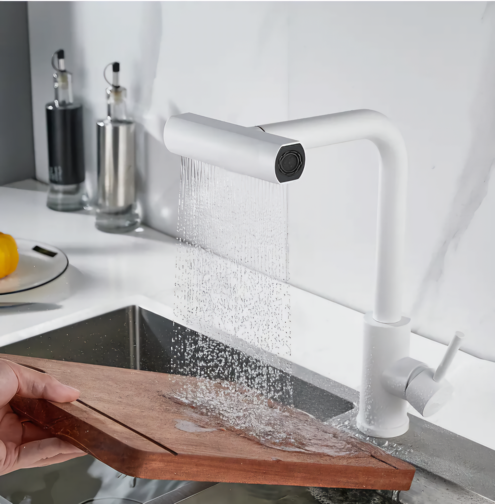 Cмеситель для кухни BochMann SOPHIA W белый