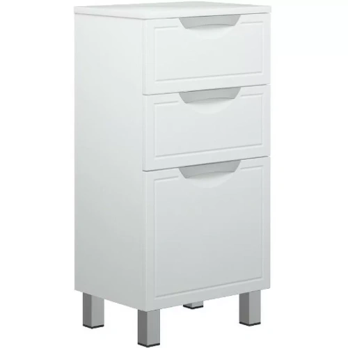 Тумба-комод Corozo Монро 50 Z3 3 ящика, белый