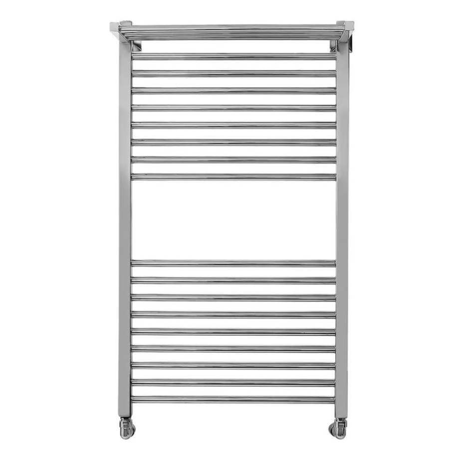 Полотенцесушитель водяной Energy Quadro Modus 1000x500 с полкой, хром