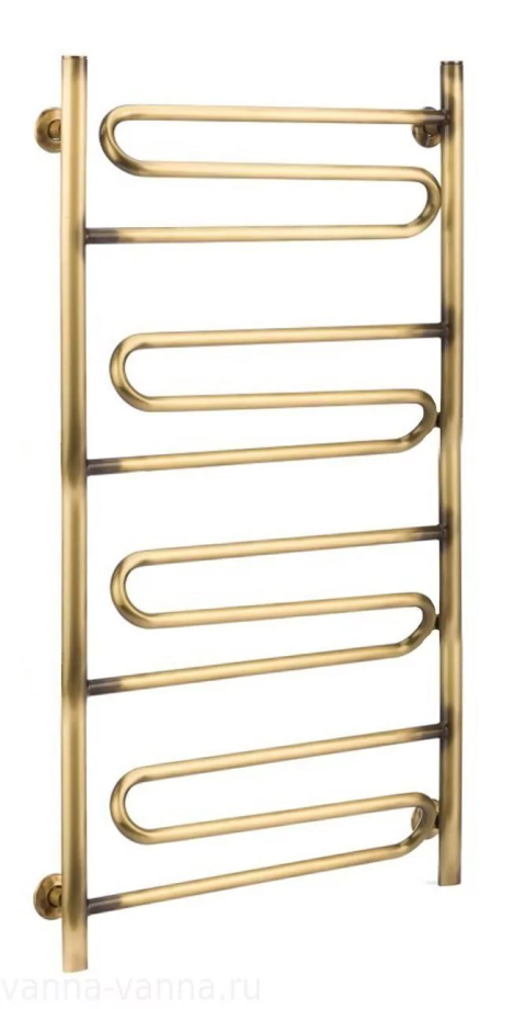 Полотенцесушитель водяной Domoterm Офелия П12 500x950 АБР античная бронза