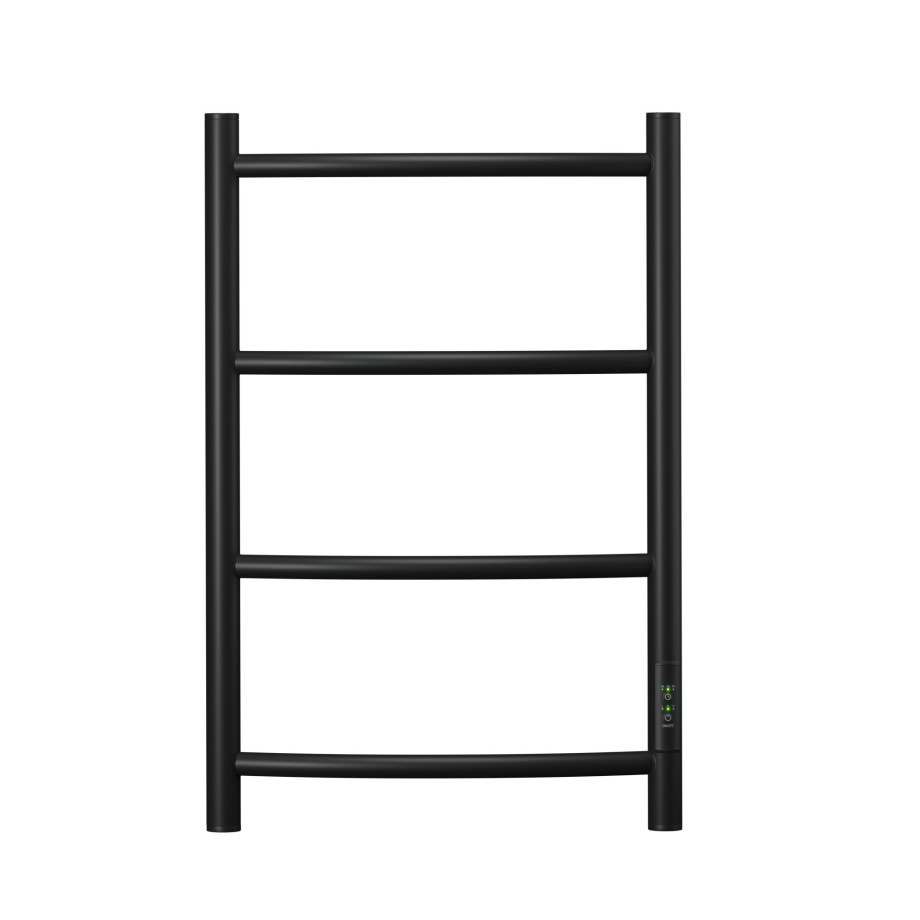 Полотенцесушитель электрический APEXTERMO Corona CR00164BM 600x400, черный матовый