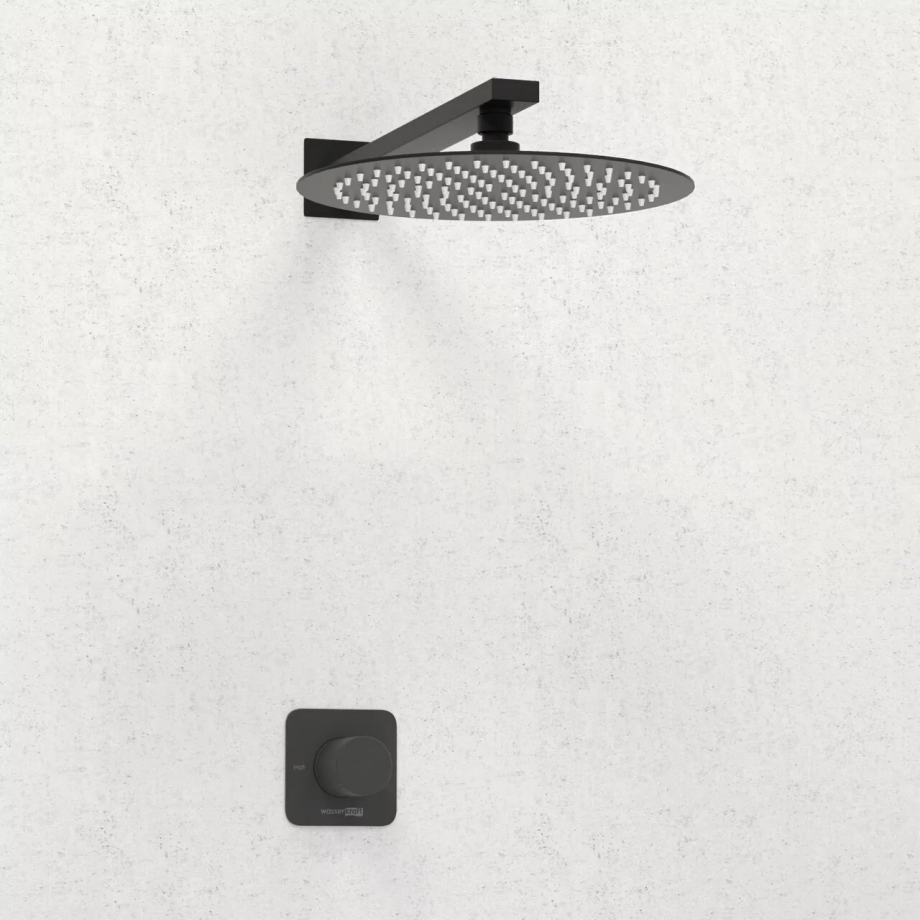 Душевой комплект WasserKraft Fulda A5251.219.258 черный Soft-touch