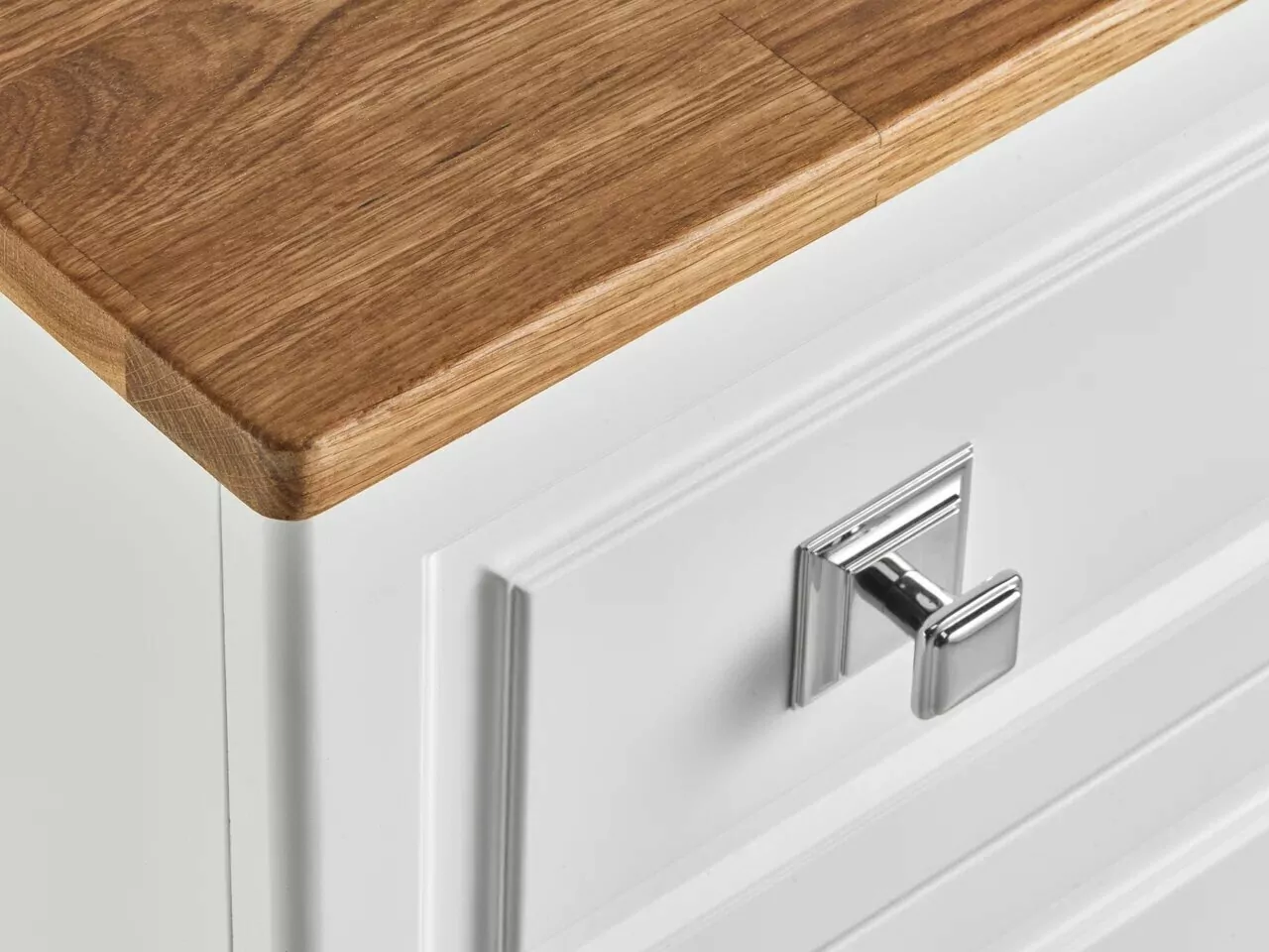 Тумба с раковиной Asb-Woodline Каталина 80 напольная, белый