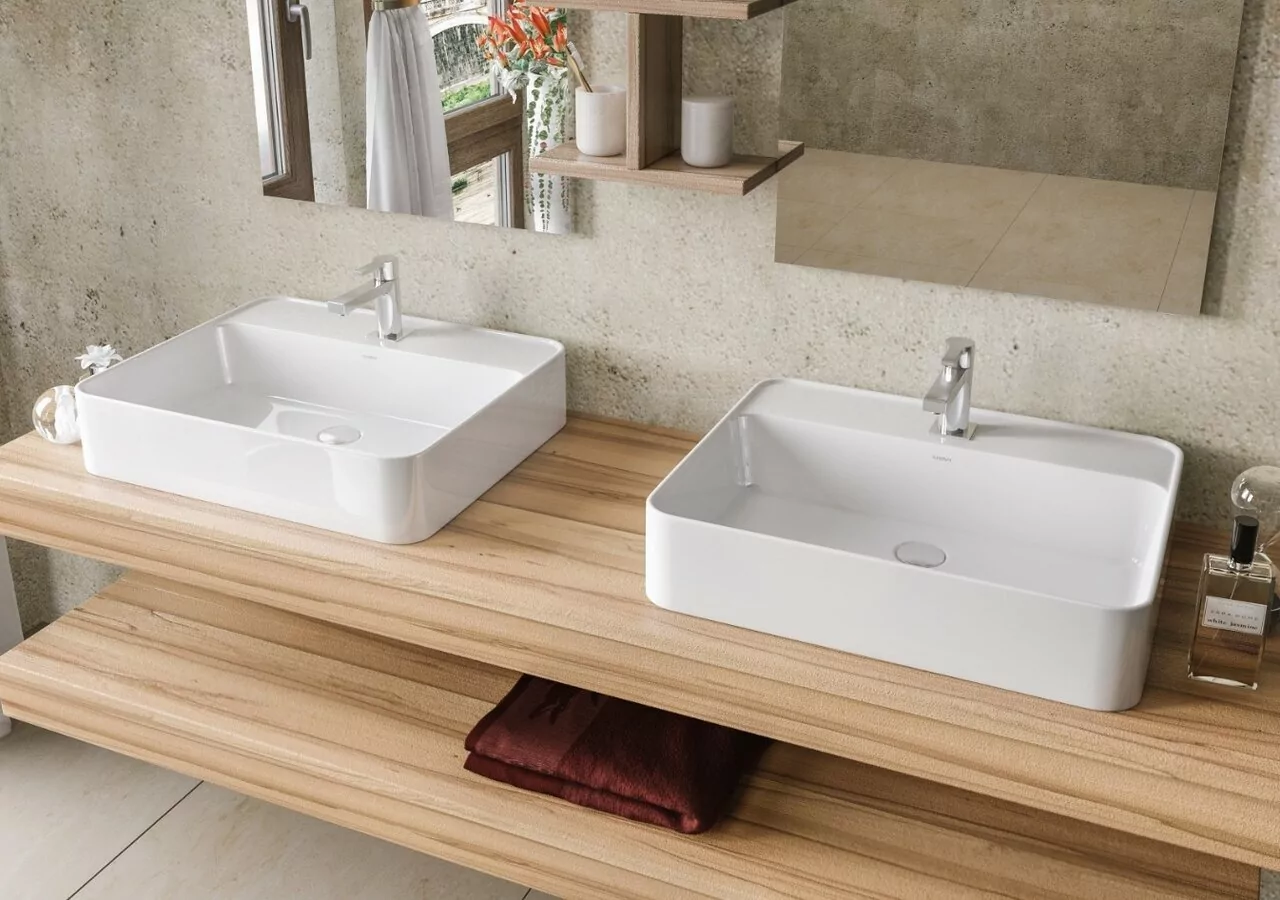 Раковина Kirovit Олимп 570 белая