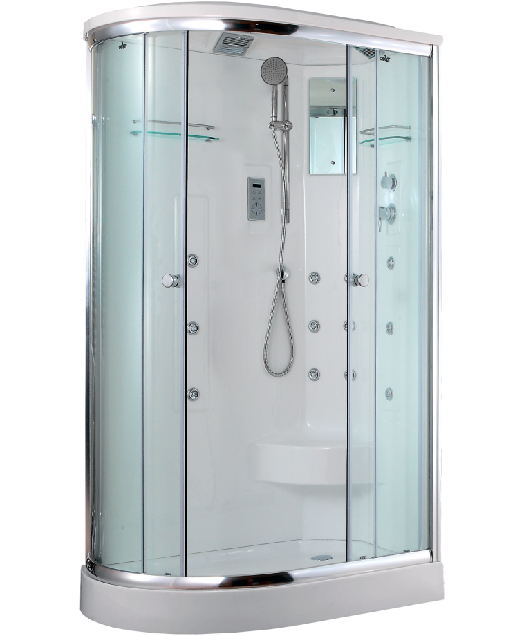 Душевая кабина Timo Lux T-7702 R 120*85*225, турецкая баня хамам