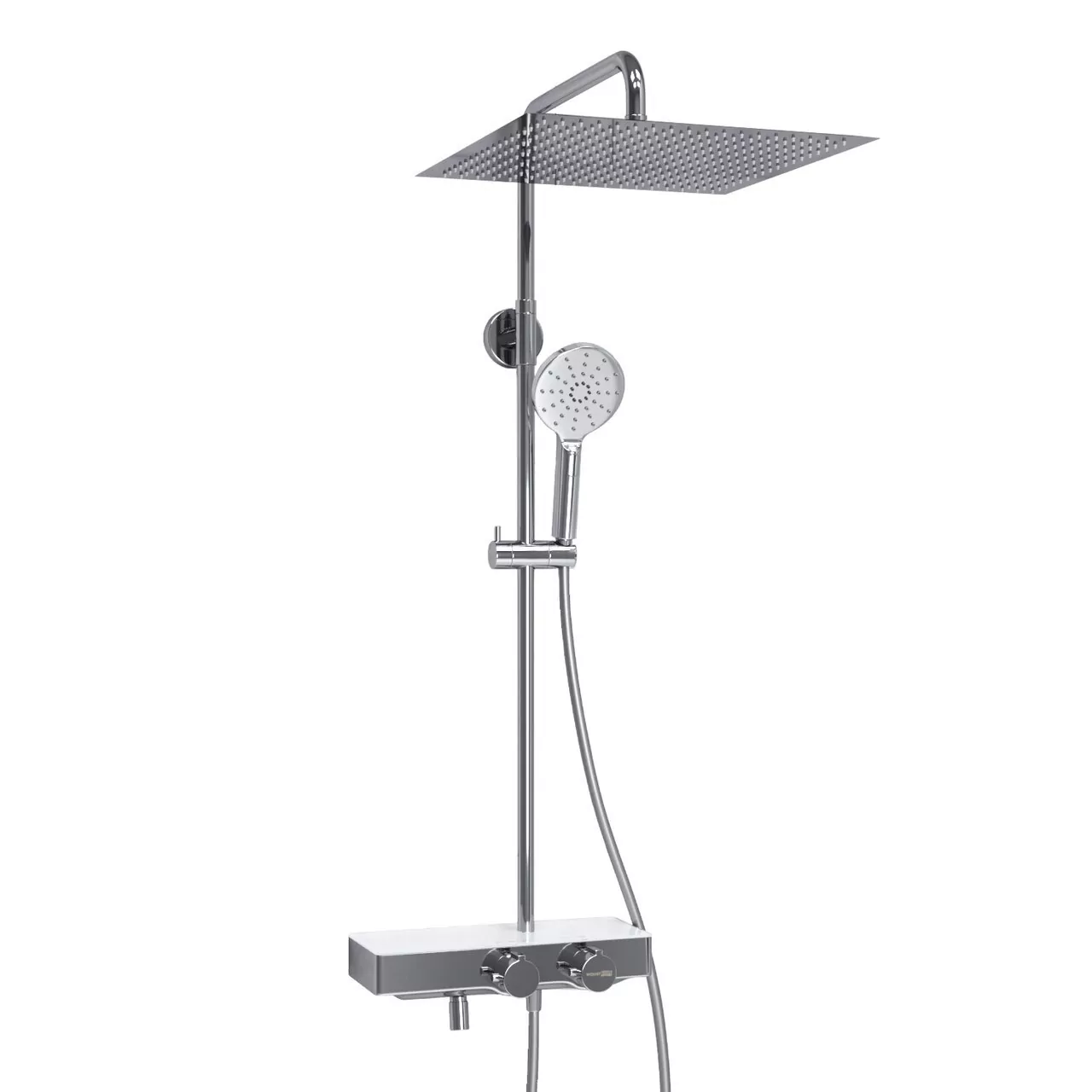Душевая стойка WasserKraft A113.119.127.CH Thermo хром