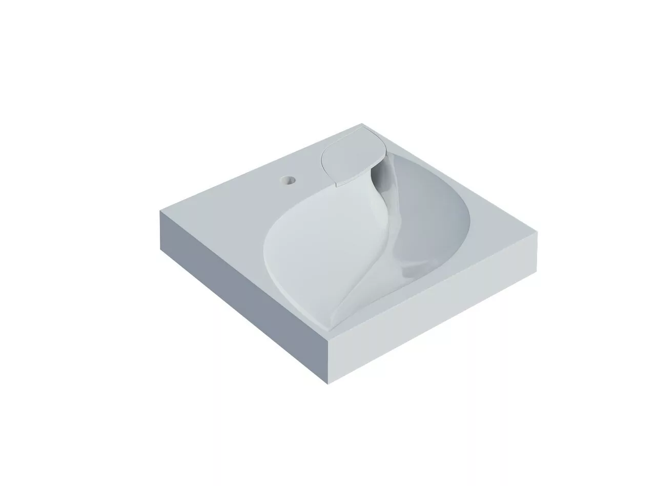 Раковина Madera List 60х60 белая