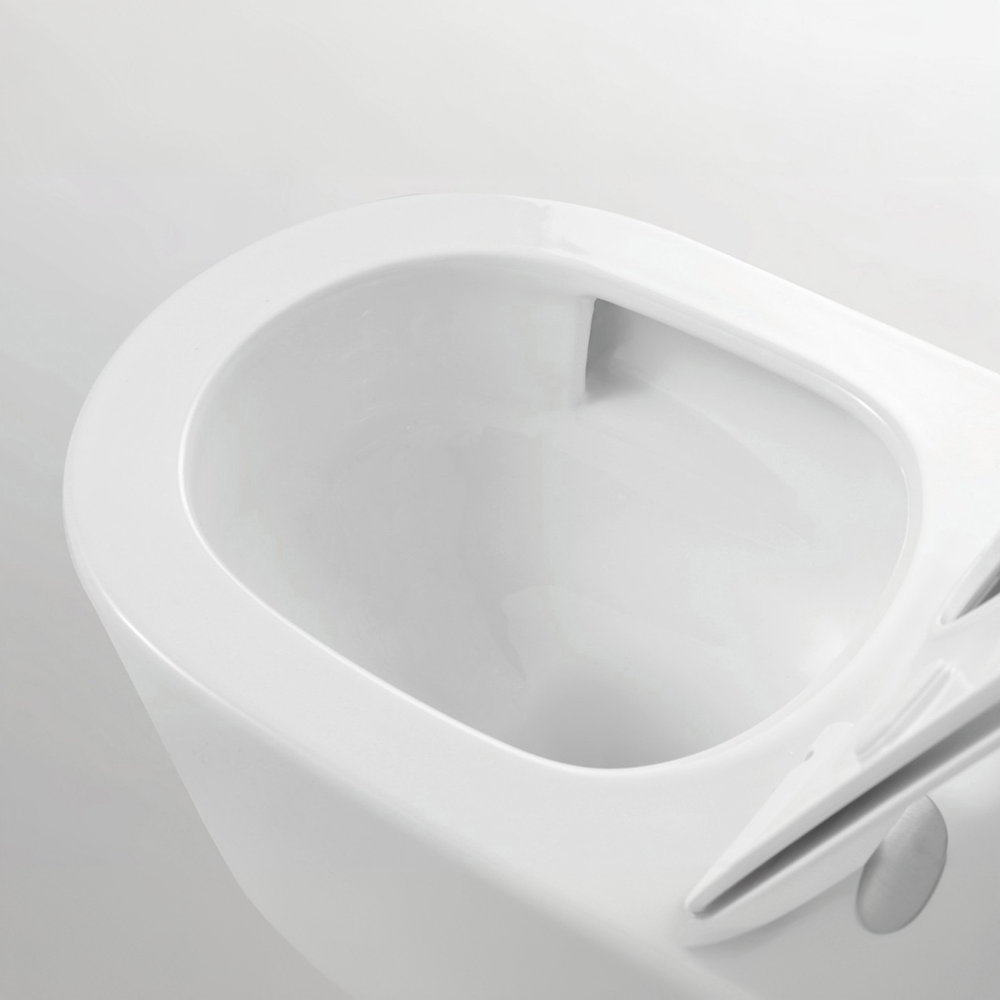 Унитаз Iberica Blanca Bilbao Alto IB.BLM.234.1B1 подвесной, безободковый, Tornado, белый