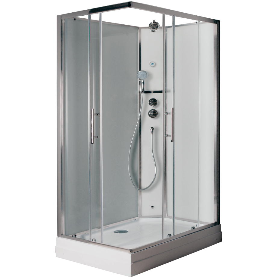 Душевая кабина Timo Premium ILMA 102 R с крышей, хамам и стульчиком 120*80*222