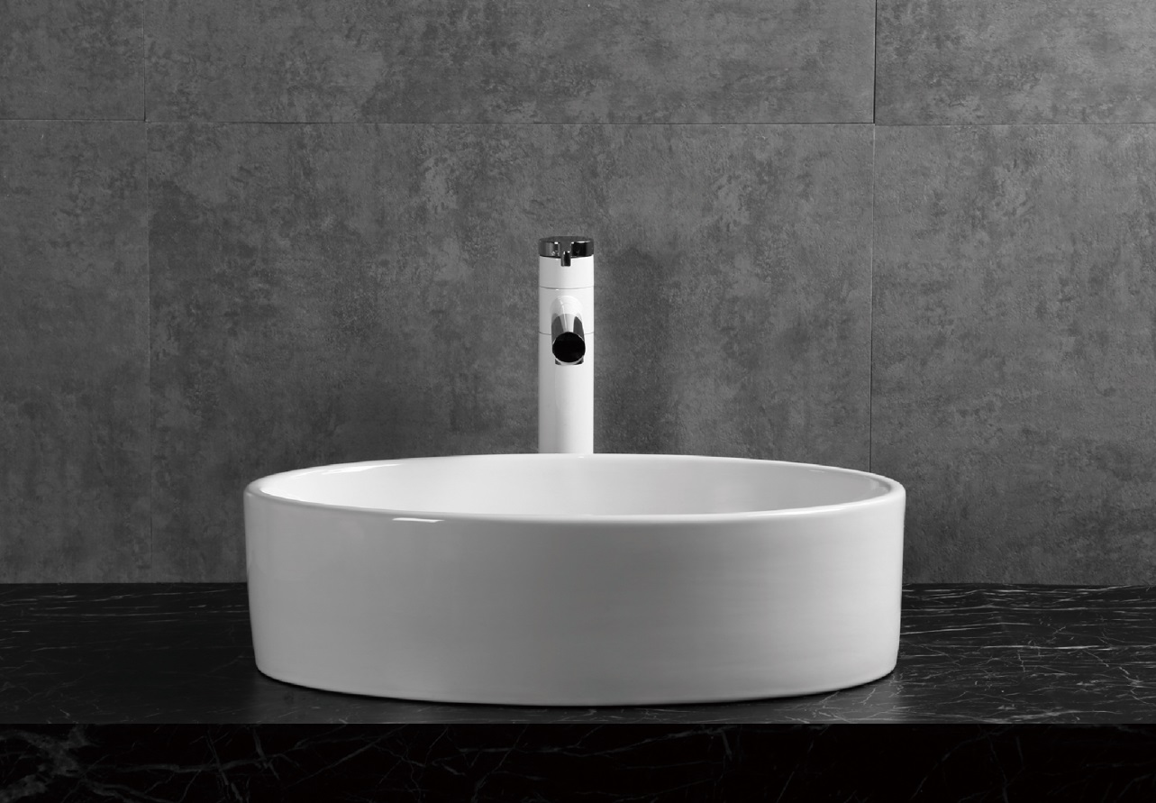 Раковина Ceruttispa CR7016 накладная, белая, овальная 500х355х140