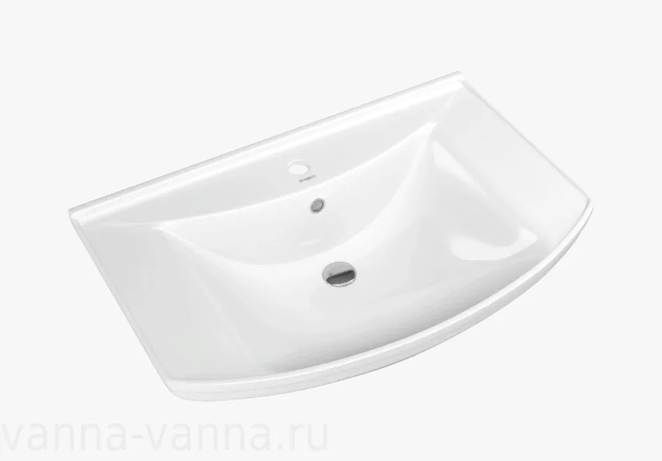 Мебель для ванной Onika Веронэлла 75.13 комплект, напольный, белый