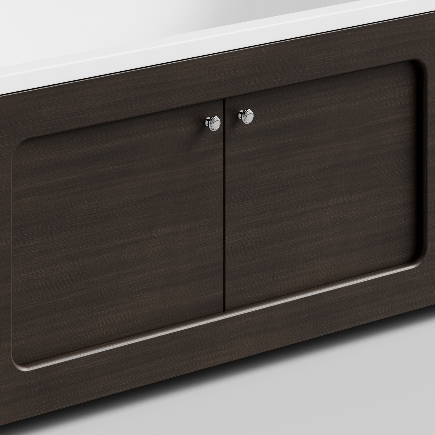 Экран под ванну Vod-ok Лидер 170 раздвижной Палисандр