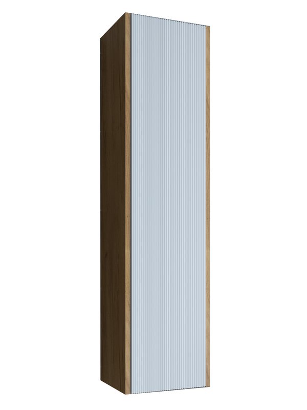 Пенал Sanflor Диана 32 дуб крафт золотой, белый