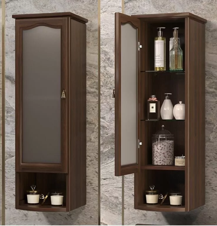 Шкаф навесной Opadiris Риспекто 30 L, орех антикварный