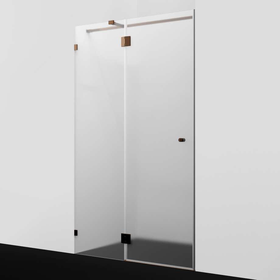 Душевая дверь WasserKRAFT Paar 88H05L-MG матовое стекло, левая ориентация