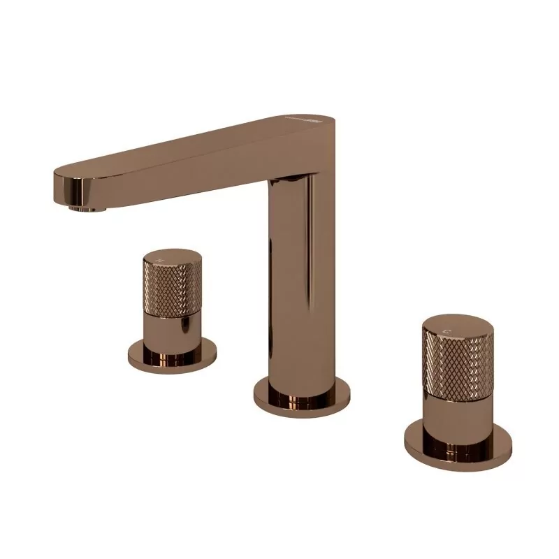 Смеситель для раковины WasserKraft Paar 8835 розовое золото