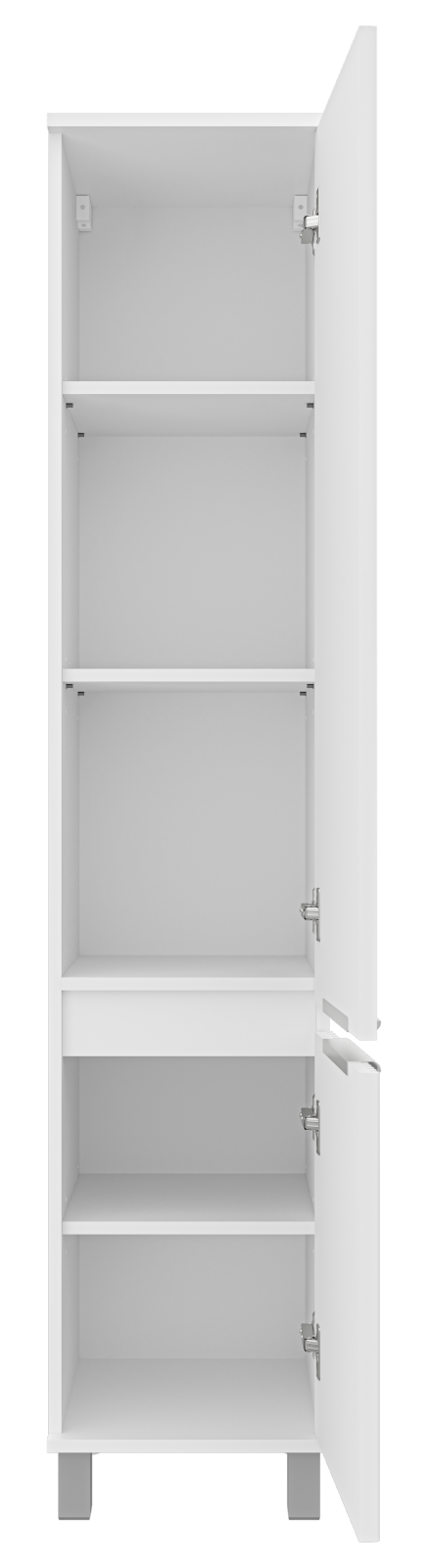 Пенал Brevita Enfida 35 напольный/подвесной, R, белый