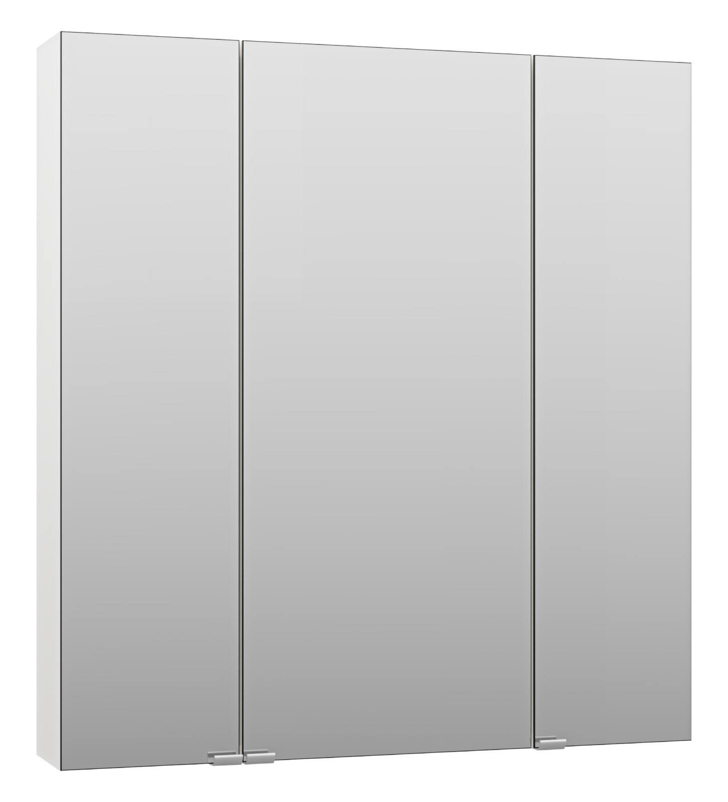 Зеркало-шкаф Misty Аура 75 белый