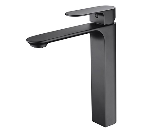 Смеситель для раковины WasserKraft Elbe 7403H черный Soft-touch
