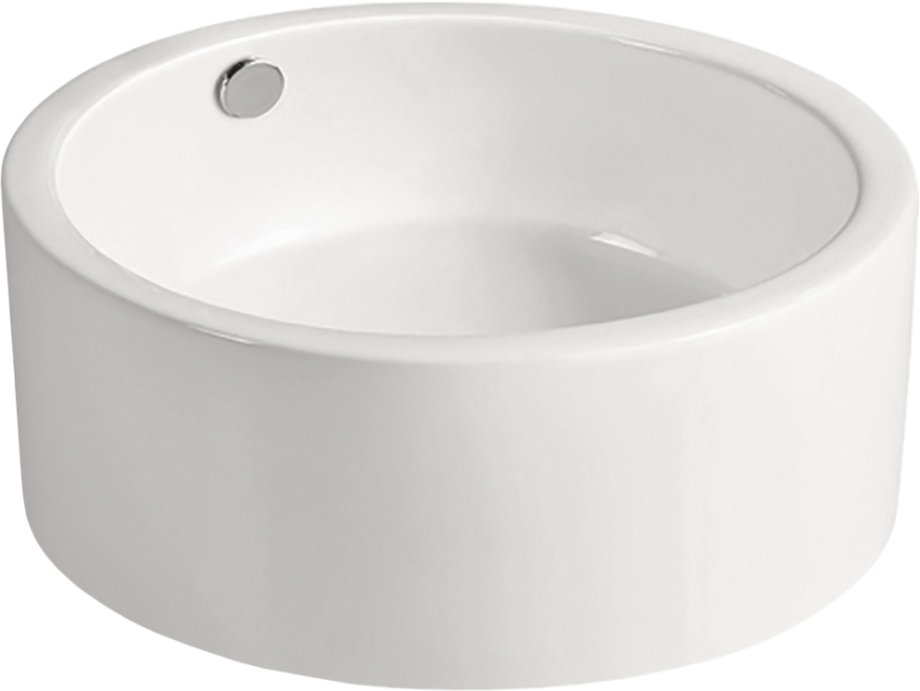 Раковина SantiLine SL-1057 накладная, белая