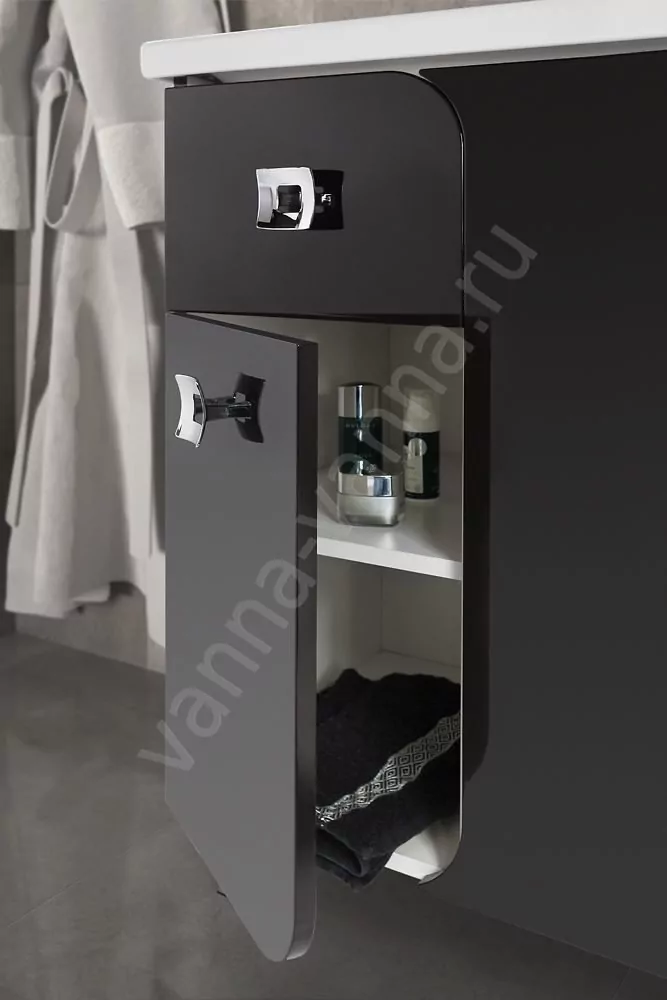 Тумба с раковиной Vod-ok Elite Арнелла 80 напольная, белая