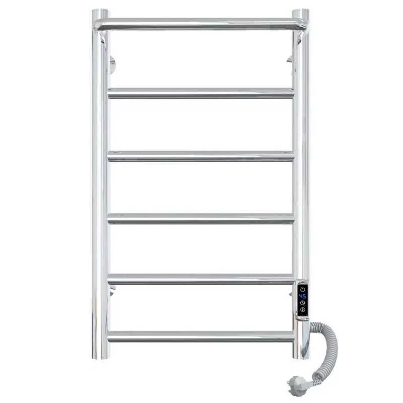 Полотенцесушитель электрический Laris Прайм П6 ЧК 400х600 правый, хром