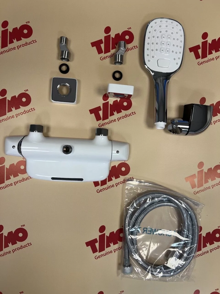 Смеситель для ванны Timo Helmi 4024/00-16Y хром/белый от магазина Vanna-Vanna.ru!