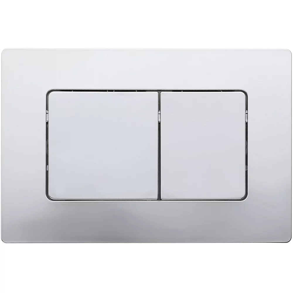 Кнопка смыва Veconi FLUSH V8, FLV8-C, 240х162х7, пластик, хром глянец