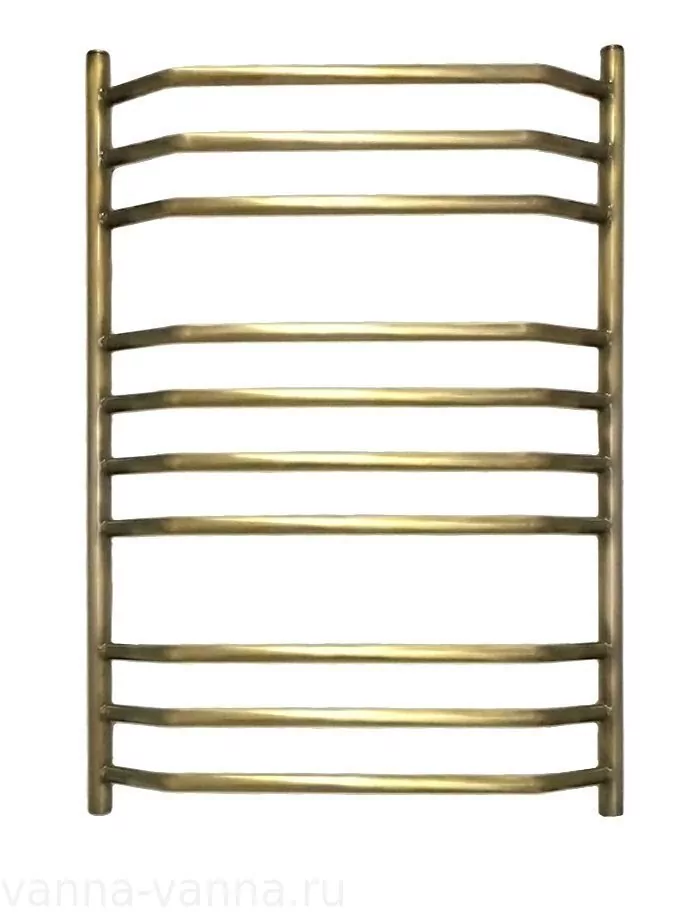 Полотенцесушитель водяной Domoterm Лаура П10 500x800 АБР античная бронза