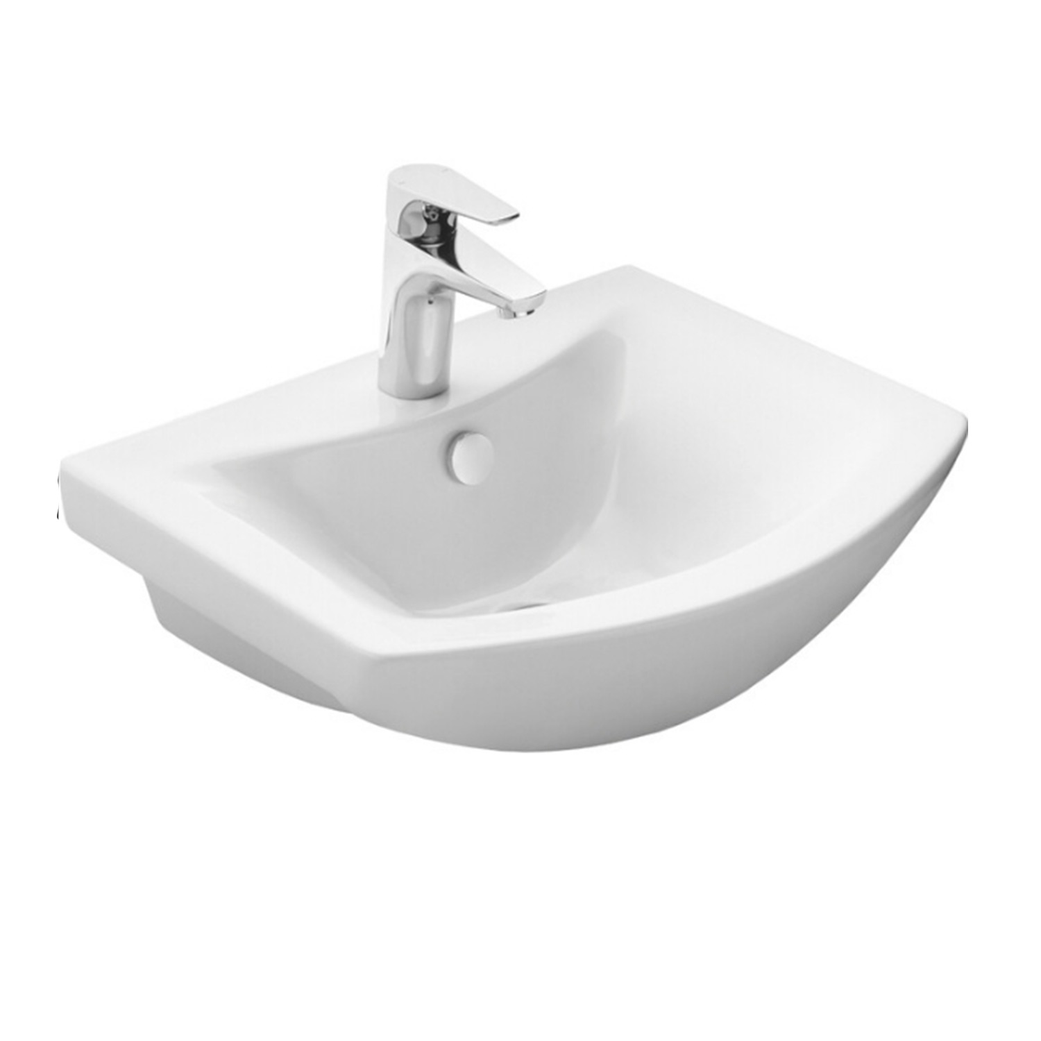 Мебель для ванной Асб-мебель Альпина 50 комплект, напольный, белый/дуб золотой