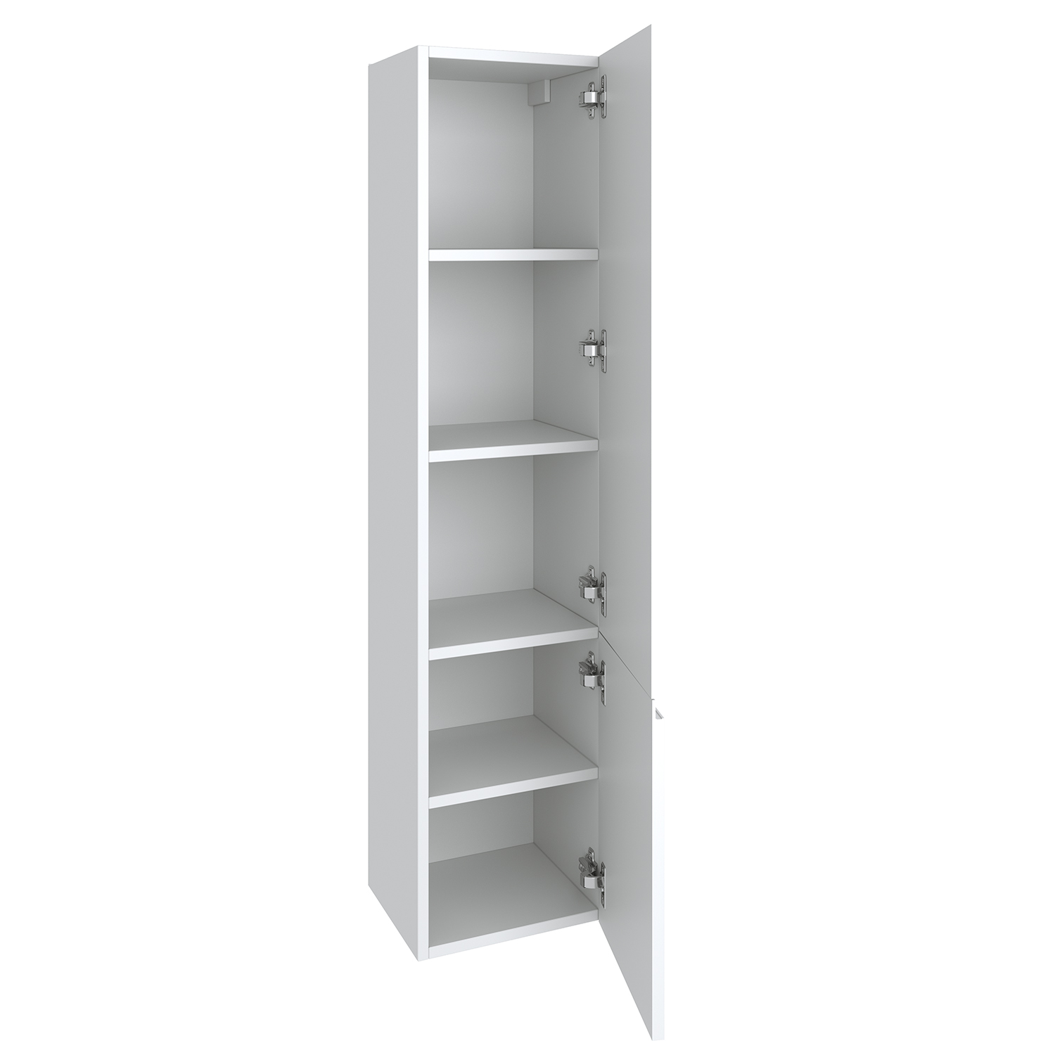 Пенал Runo Стокгольм 35 подвесной, R, белый