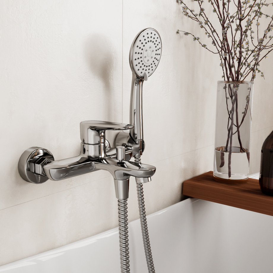 Смеситель для ванны WasserKraft Vils 5601 хром