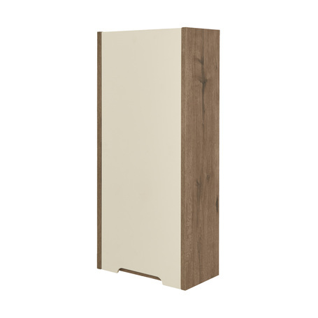 Шкаф навесной Aquaton Оливия 35 L/R, бежевый, дуб велл