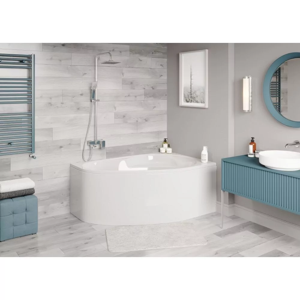 Ванна акриловая VagnerPlast Flora 150x100x43 правая