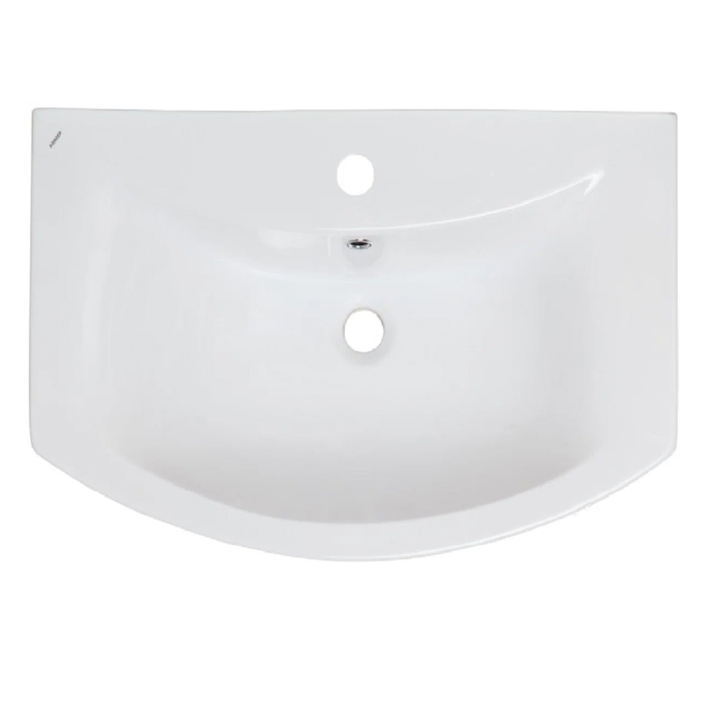 Мебель для ванной Асб-мебель Адель 60 комплект, напольный, белый/дуб сонома