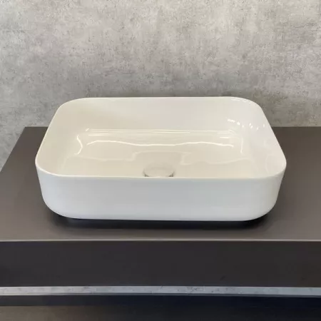 Тумба подвесная Comforty Марсель-75 белый матовый со столешницей под мрамор Калакатта Блэк c раковиной Comforty T-Y9378 от магазина Vanna-Vanna.ru!