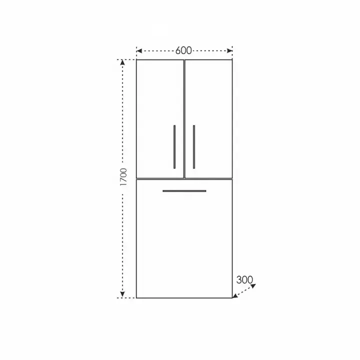 Пенал Санта Вегас 60 подвесной, с корзиной