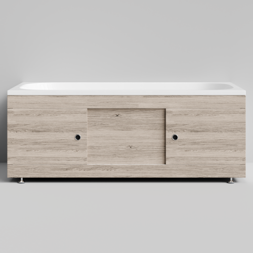 Экран под ванну Vod-ok Купе 150 раздвижной Дубослив ореховый светлый