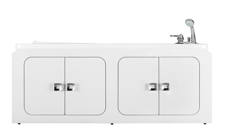 Экран под ванну Vod-ok Elite Арнелла 180 распашной белый