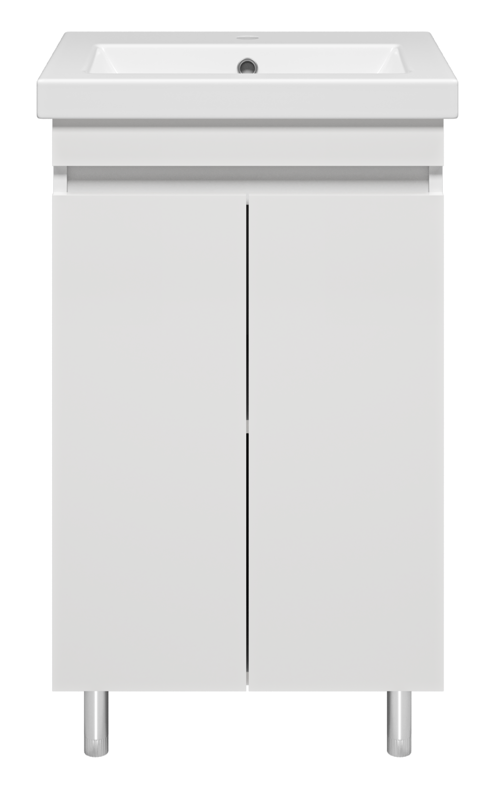 Тумба с раковиной Misty Енисей 50 белый