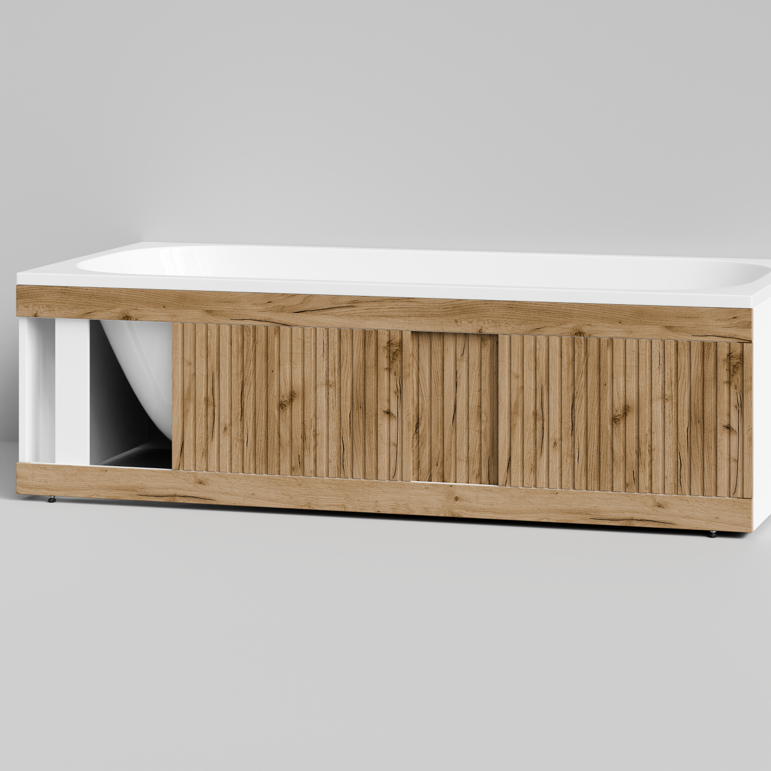 Экран под ванну Vod-ok Тач 180 раздвижной Дуб Тортуга