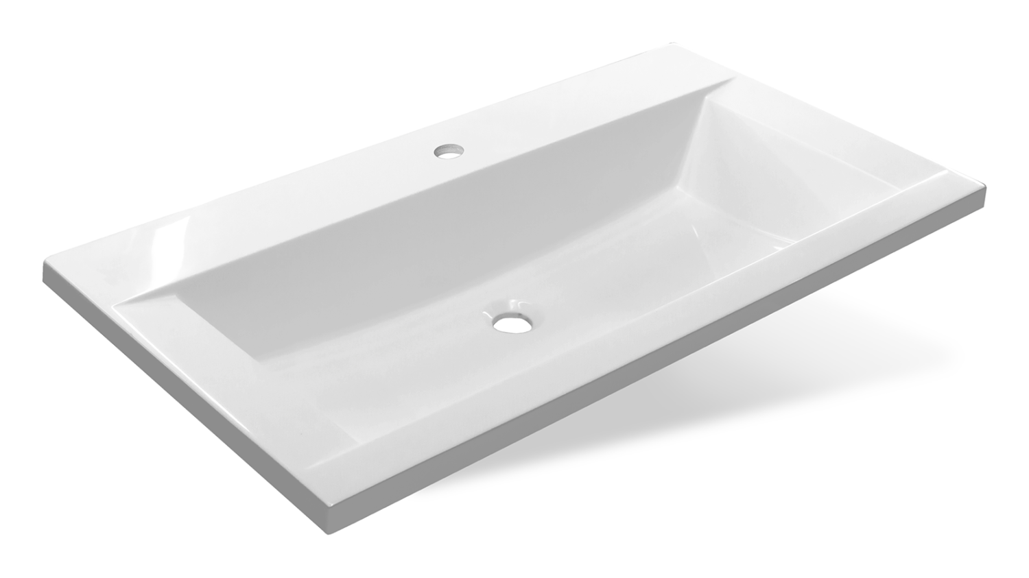 Тумба с раковиной Misty Терра 90, белый